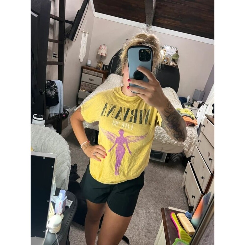 Nirvana graphic T-shirt, medium